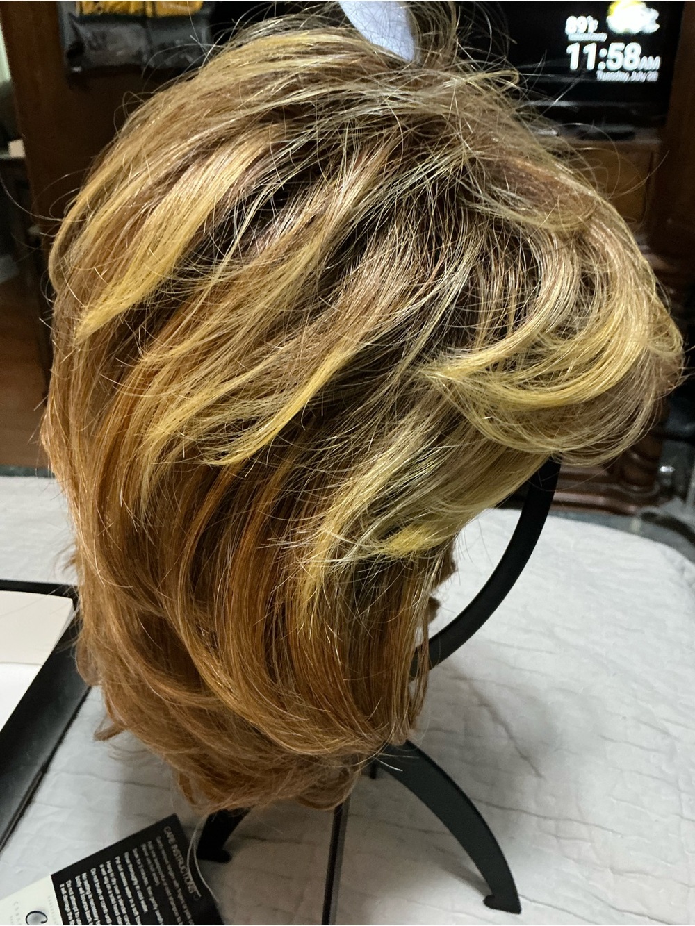 Toni Brattin Alluring Wig in RedBlonde